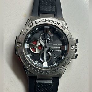 G Shock GST B100 solar charge